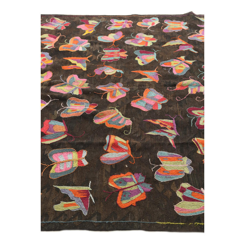 Tapis brun foncé Perry