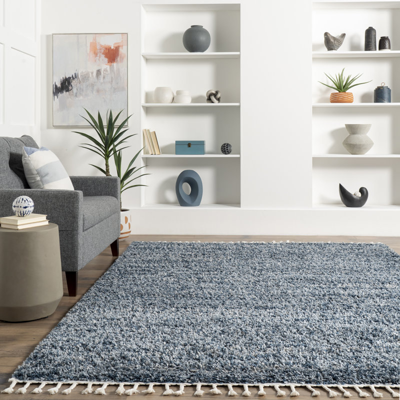 Tapis à poils longs Esch, Rectangle 8 pi 10 po x 12 pi 8 po