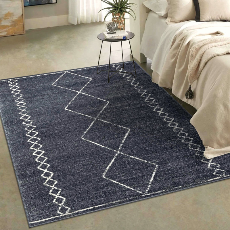 Adilena Geometric Indoor Rug, Rectangle 8' x 10'