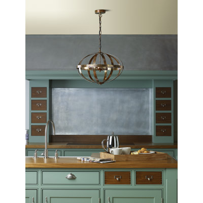 Smithsonian 3 - Light Sphere Pendant