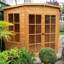 Hampton 8 x 8 Ft Shiplap Corner Summer House-337830949