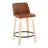 Lakyia Swivel Upholstered Counter Stool