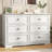 Valera 6 Drawer 47.2" W Double Dresser -114309306