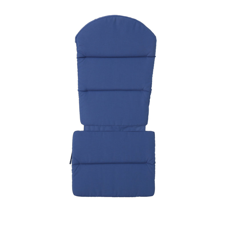 Navy Blue Water-Resistant Adirondack Chair Cushions Set
