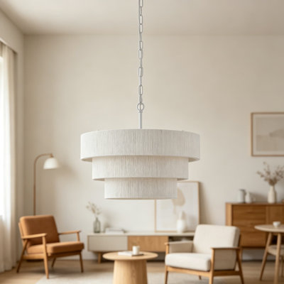 Luminaire suspendu côtier 3 pièces Boho