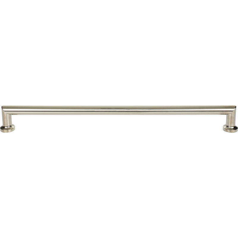 Morris Appliance Pull, Polished Nickel, 18" Center to Center