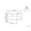 Four Leg Coffee Table with Storage