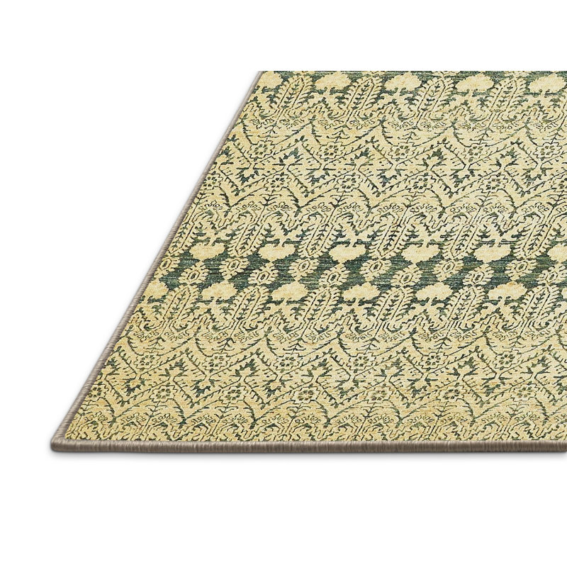 Tapis décoratif multicolore à motif abstrait, Rectangle 8 pi x 10 pi