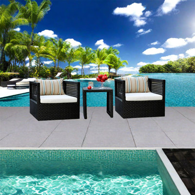 Kheller 2 - Person Patio Conversation Set