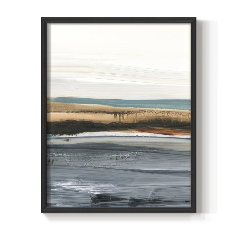 «Sienna Dunes I», Noir, noir, noir, noir, H 21 po x l 17 po