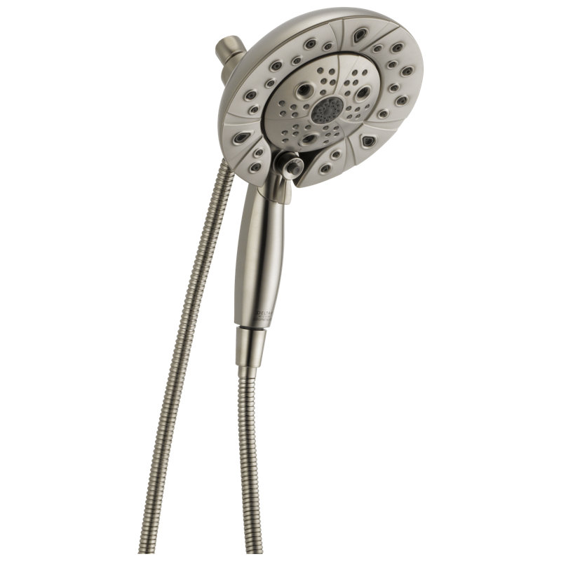 Douche H2Okinetic In2ition 2-en-un à 5 réglages, Inoxydable