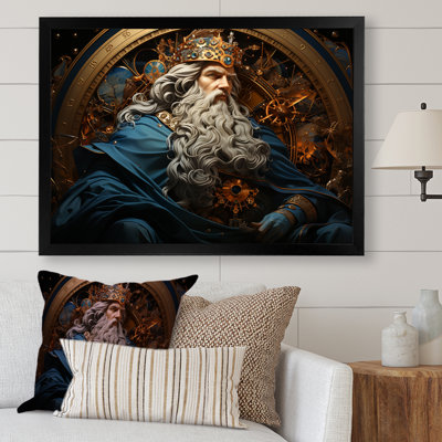 «Solomons saphir monarque de l'Israel antique I», reproduction sur toile