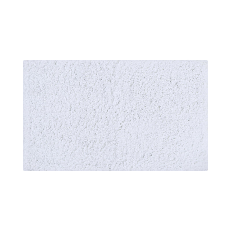 Tapis de salle de bain Micro, Rectangle 24 po x 40 po, Blanc