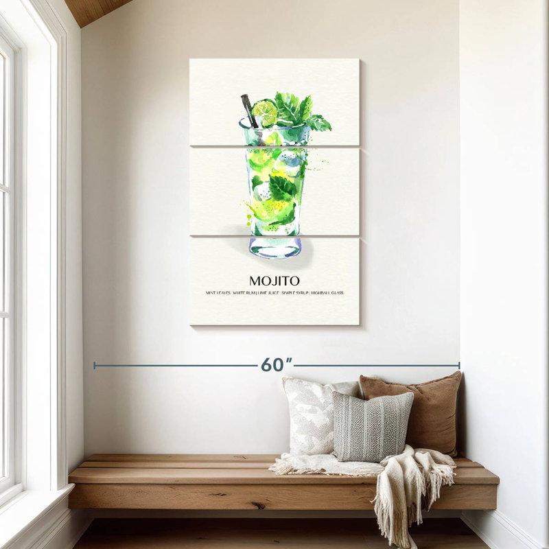 Verre Tergel Mojito, H 45 po x l 28 po