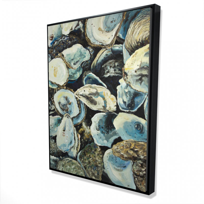 Oyster Shells Print On Canvas