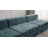 Demariana Modular Sectional: Chic Chenille Sofa With Removable Back Cushion, Single Seat-1974843090