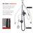 Sumerain Pull-down Kitchen Sink Faucet, Touchless Hands-free Kitchen Faucet, Motion Sensor Kitchen Faucet Commercial Grade-112250400