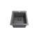 Terralife Hyperion 16 Dual-Mount Granite Composite 16 In. Single Bowl Bar Sink