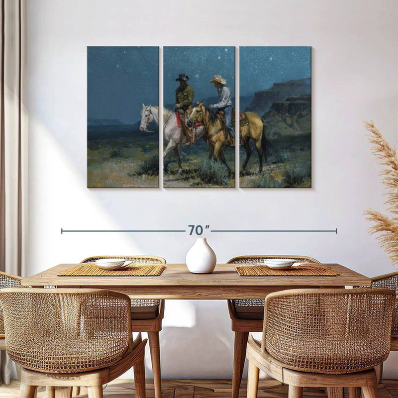 Lelar Night Riders, 36" H x 57" W