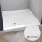30" W × 30" D Acrylic Shower Base Single Threshold for Alcove Installation with Rectangular Drain Cover
