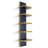 Pelicieux 5-Tier Solid Floating Wall Shelf-868090073