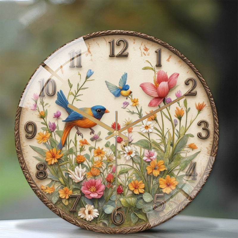 Horloge murale 12 po