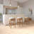 Backless Swivel Bar Stool, Weathered Natural-1895282590