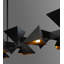 Plafonnier triangulaire 10 lumières Nightingale