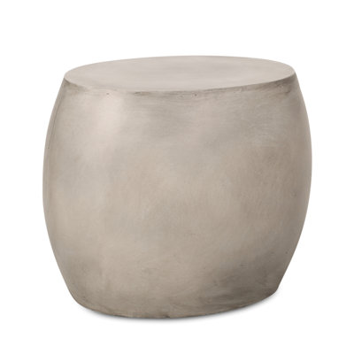 Outdoor Lightweight Concrete Side Table