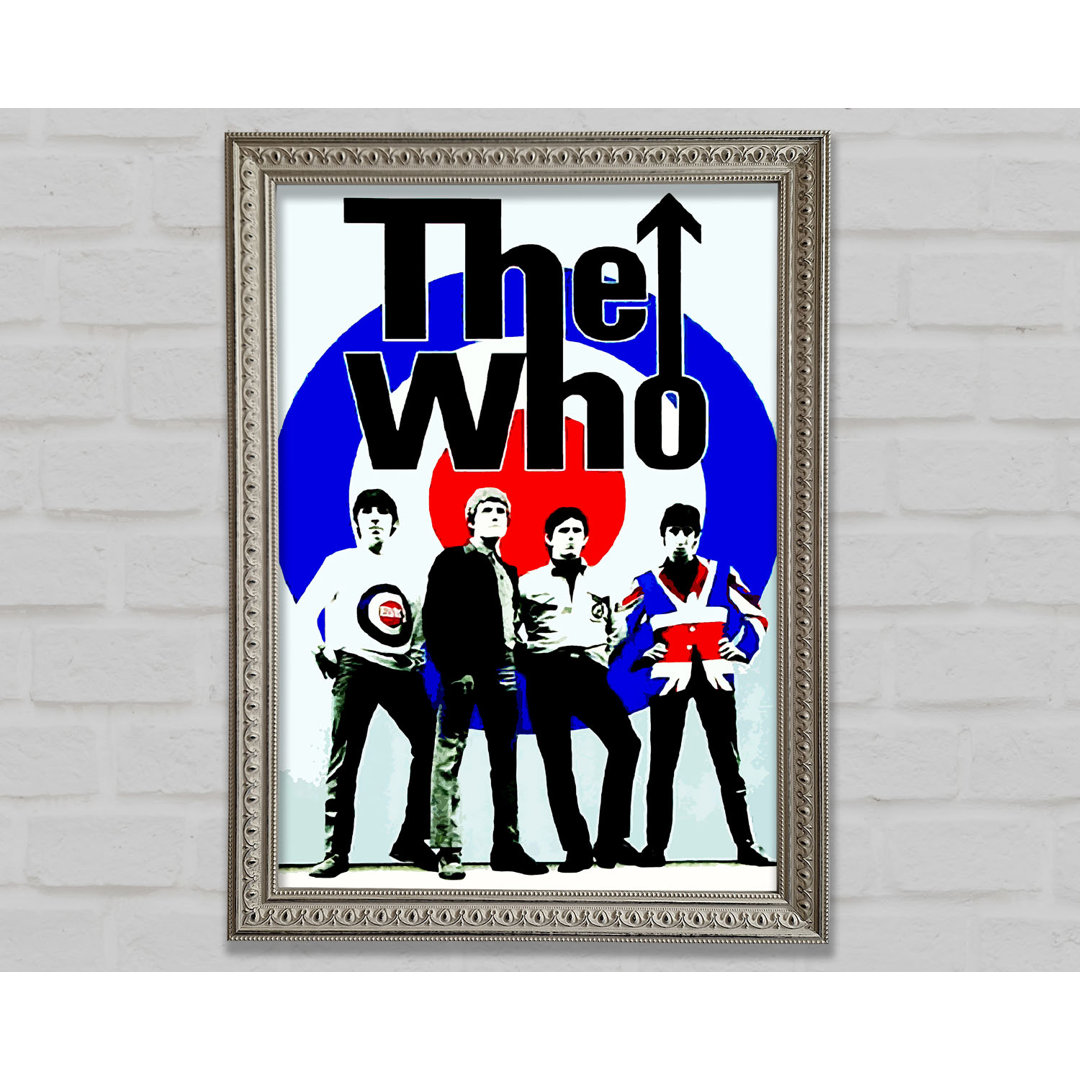 The Who - Einzelne Bilderrahmen Kunstdrucke