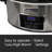 HomeCookin Programmable Slow Cooker 6QT Stainless Silver-88793421-88793417
