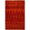 Overdyed One-of-a-Kind 4' 0" X 6' 1" Hand Knotted Area Rug