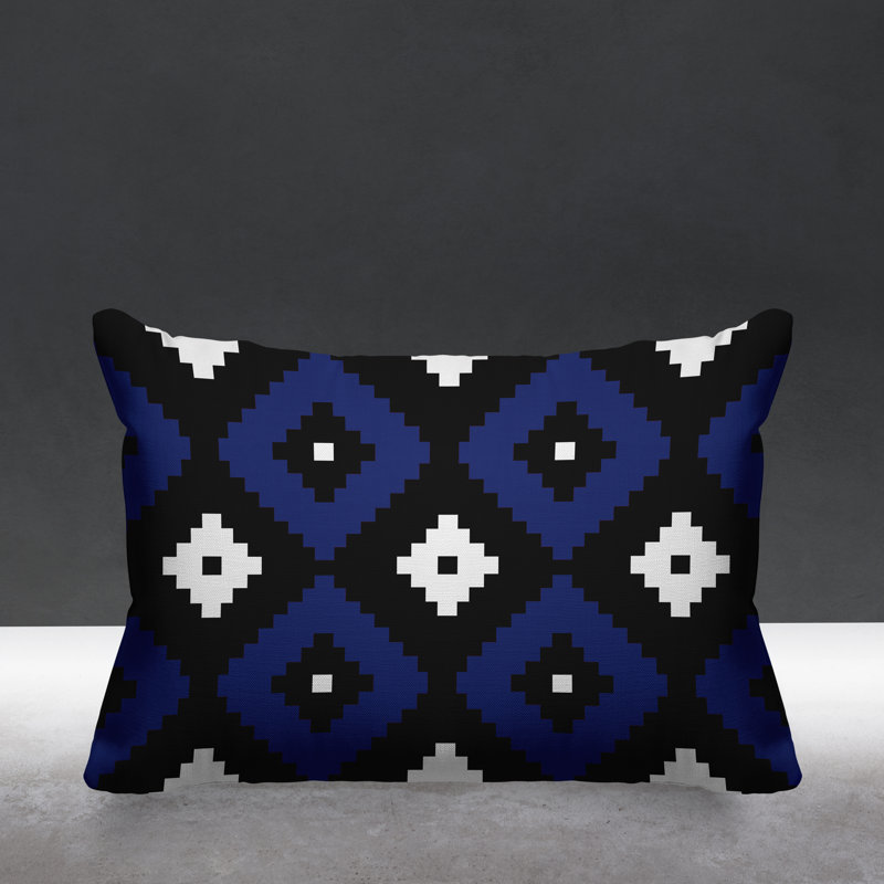 Coussin intérieur / extérieur Nosi, Bleu marine