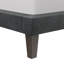 Grand lit plateforme tapissier Kylise avec 2 ports USB-65654544