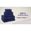 Ensemble de serviettes de bain 100% coton de qualité supérieure, collection 6 pièces Darcelle super douce et absorbante-52591580