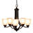 Hayden 5 - Light Dimmable Classic / Traditional Chandelier-21908159