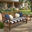 Wayfair Custom Outdoor Bench Cushion With Sunbrella Fabric-871360807-871360800