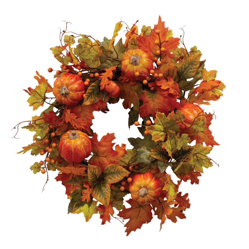 Faux Mixed Assortment 24'' Wreath
