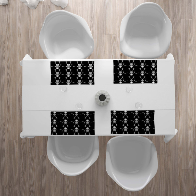 Polyester Abstract Rectangle Placemat