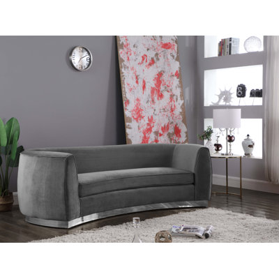 Breccan 91.5'' Velvet Sofa