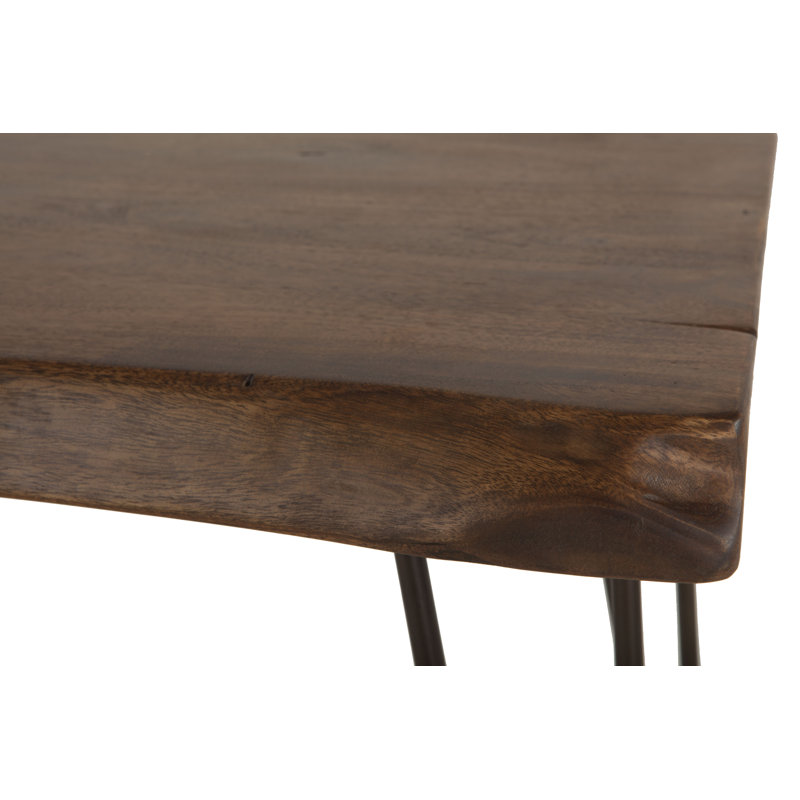 Grandby Solid Wood End Table, Walnut