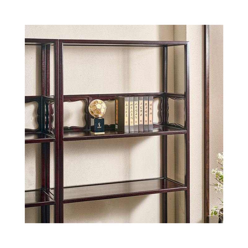 Nouvelle bibliothèque de style rétro chinois minimaliste