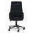 Distressed Blue Swivel Office Chair