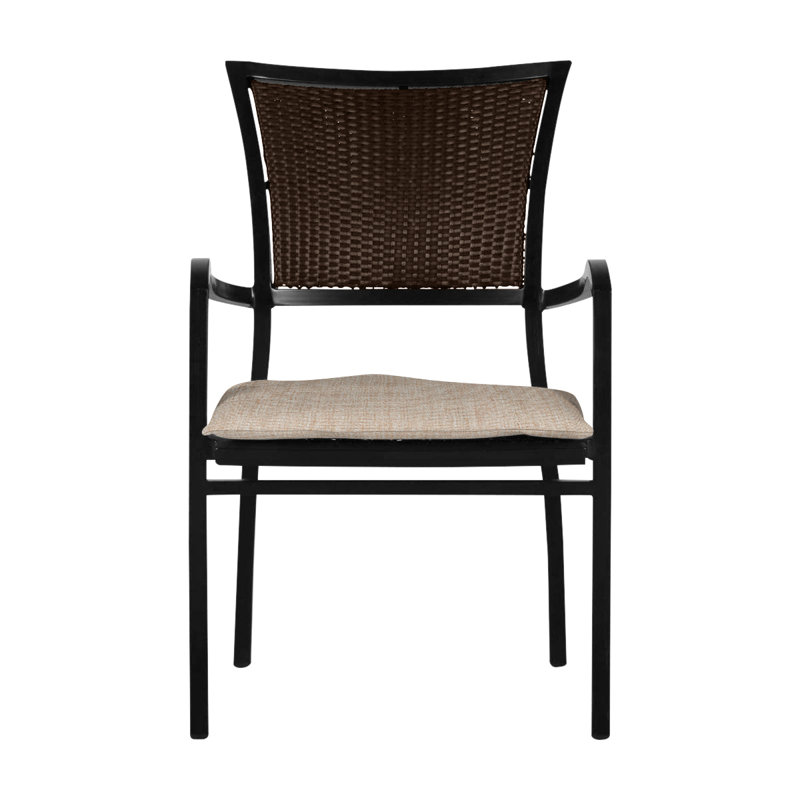 Fauteuil Aire - terre antique / noyer noir, Noyer noir / terre ancienne no. 2 Aire, Pas de soudure, Toile sable