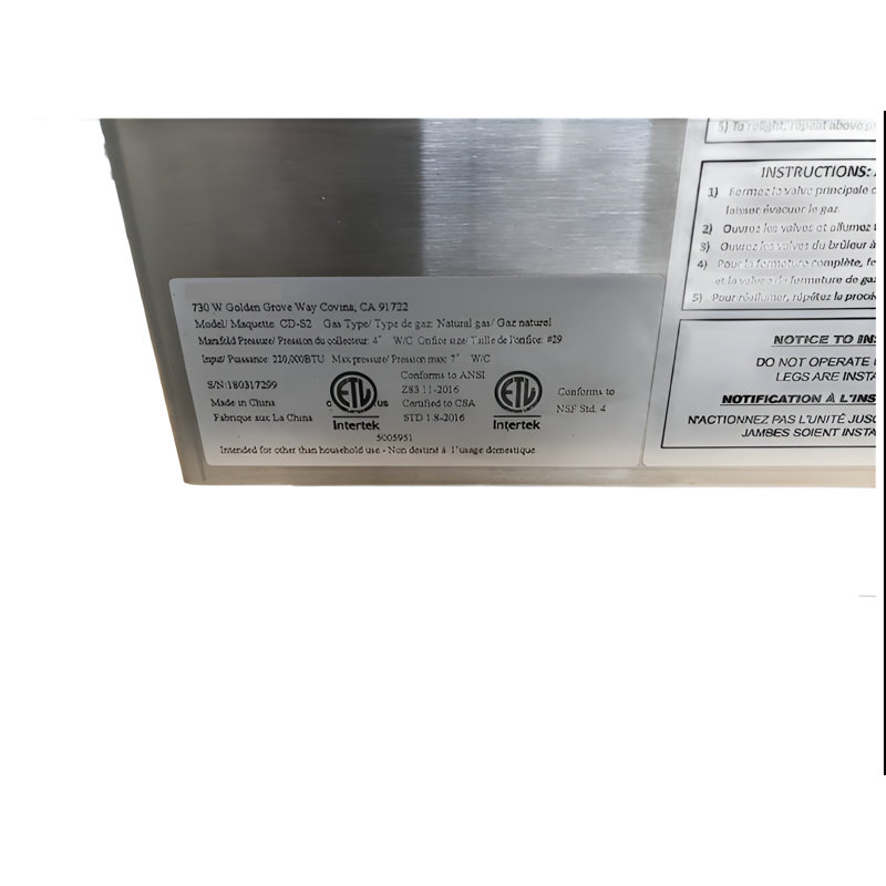 Elite Kitchen Supply W Stock Pot Range And Burner