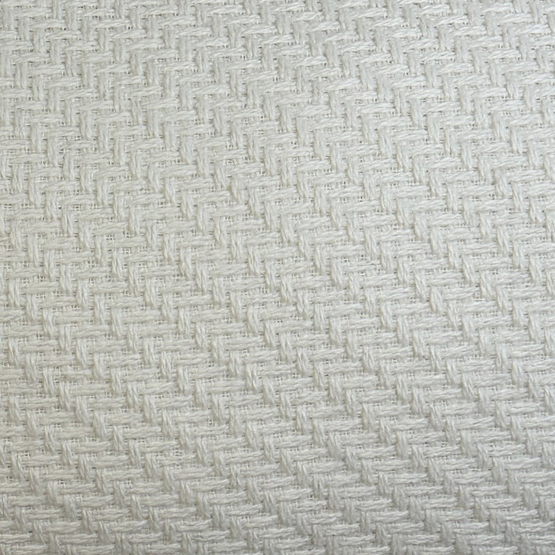 Housse de coussin en polyester texturé, Ivoire, 12 po x 24 po