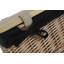 Wicker Gift or Storage Hamper with Lining