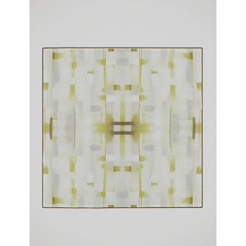 Eulalio Washable Indoor Rug, Square 7'