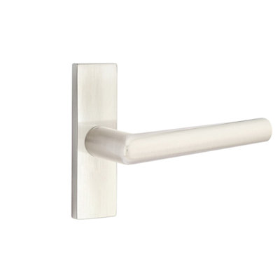 Stuttgart Round Passage (Hall & Closet) Door Lever with Rectangle Rosette
