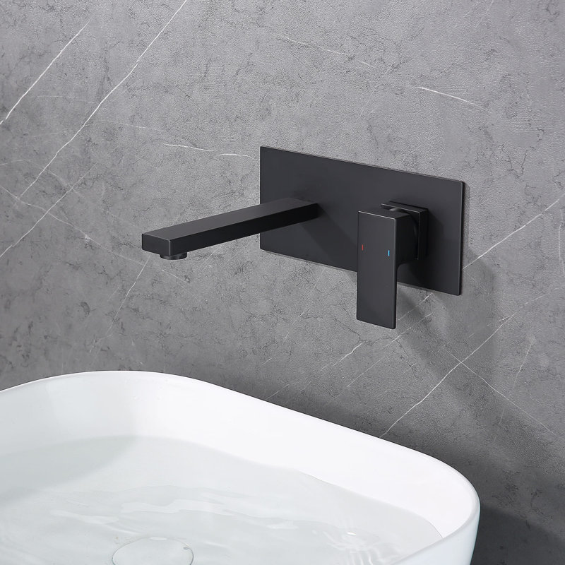Single-handle Bathroom Faucet, Matte Black